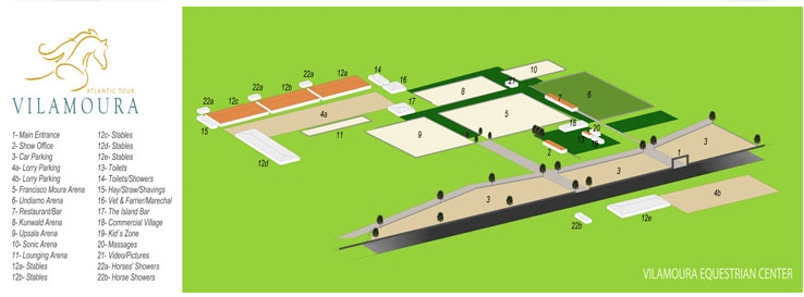 Showground map